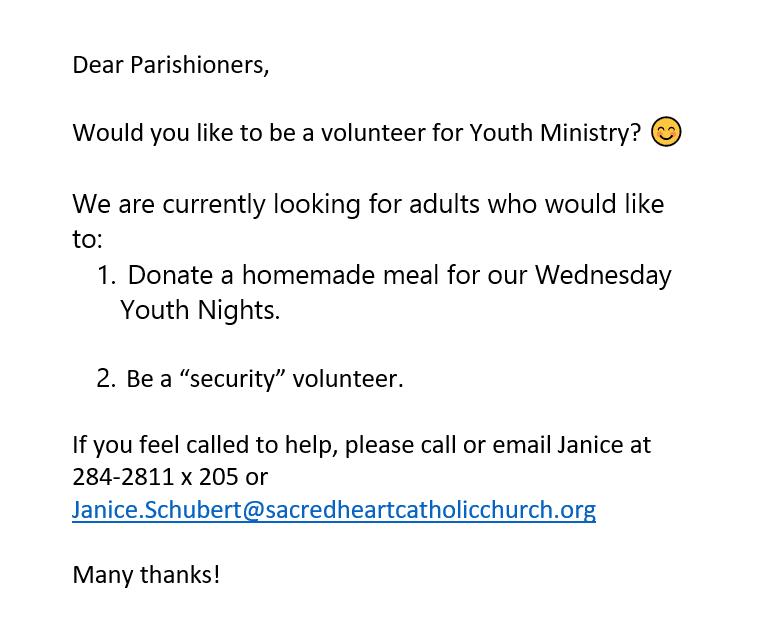 2023 volunteer